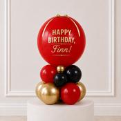 Red Happy Birthday Personalised Stack image