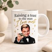 Custom Leonardo DiCaprio Toast Mug
