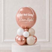 Rose Gold Get Well Soon Personalised Stack