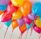 25 ceiling latex balloons image