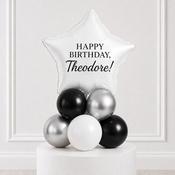 White Star Happy Birthday Personalised Stack image