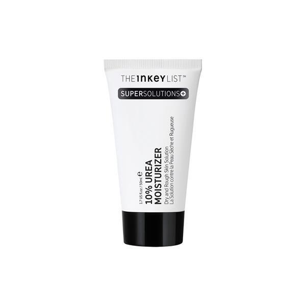 The INKEY List Urea Moisturizer for Dry & Rough Skin - 10% Urea - 30ml - Image Features: 10% UREA MOISTURIZER, Dry and Rough Skin Solution