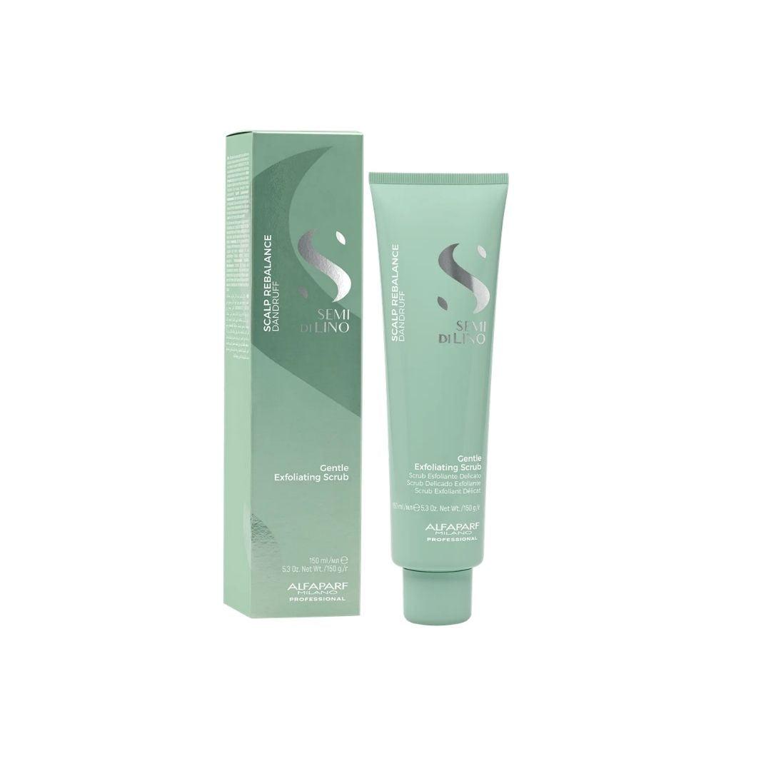 Alfaparf Semi Di Lino Scalp Rebalance Dandruff Gentle Exfoliating Scrub 150ml, Exfoliating Scrub, Image Features: Dandruff, Gentle, Semi Di Lino