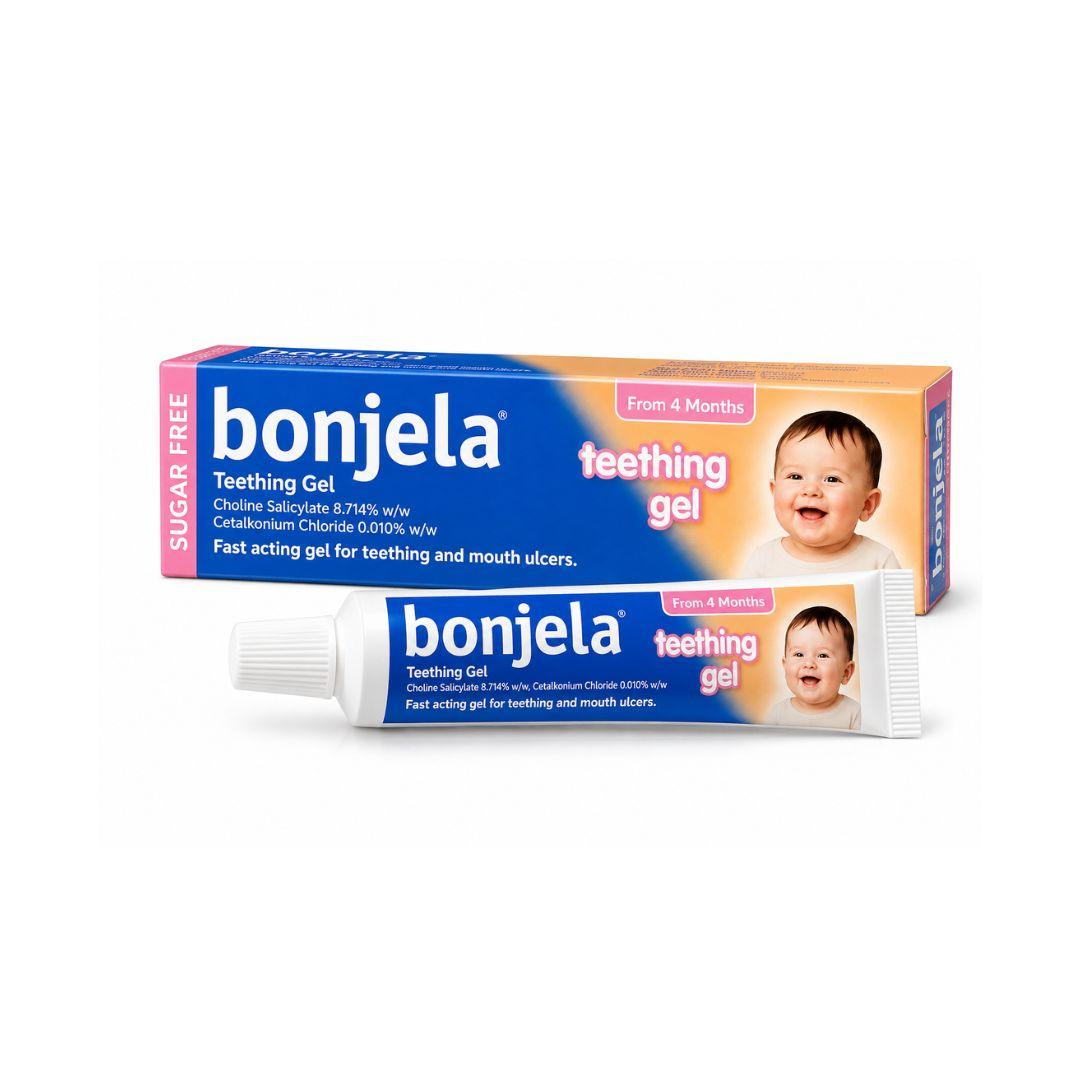 Bonjela Teething Gel, Fast Acting, Sugar Free, For Teething & Mouth Ulcers, From 4 Months