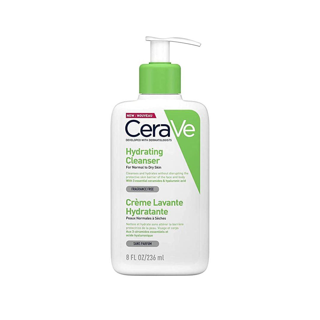 CeraVe Hydrating Cleanser 236ml for Normal to Dry Skin - Fragrance Free, With Ceramides