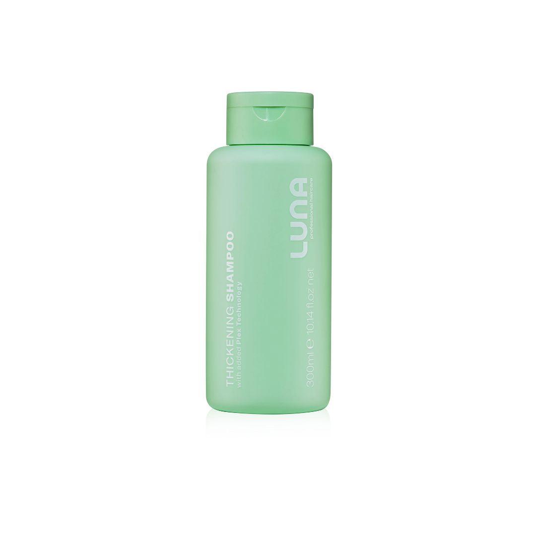 Luna Thickening Shampoo 300ml - Enhances Fullness, Boosts Volume, Strengthens Strands, Lightweight, Vegan-Friendly, Cruelty-Free, Colour-Safe, Free From Parabens & Gluten