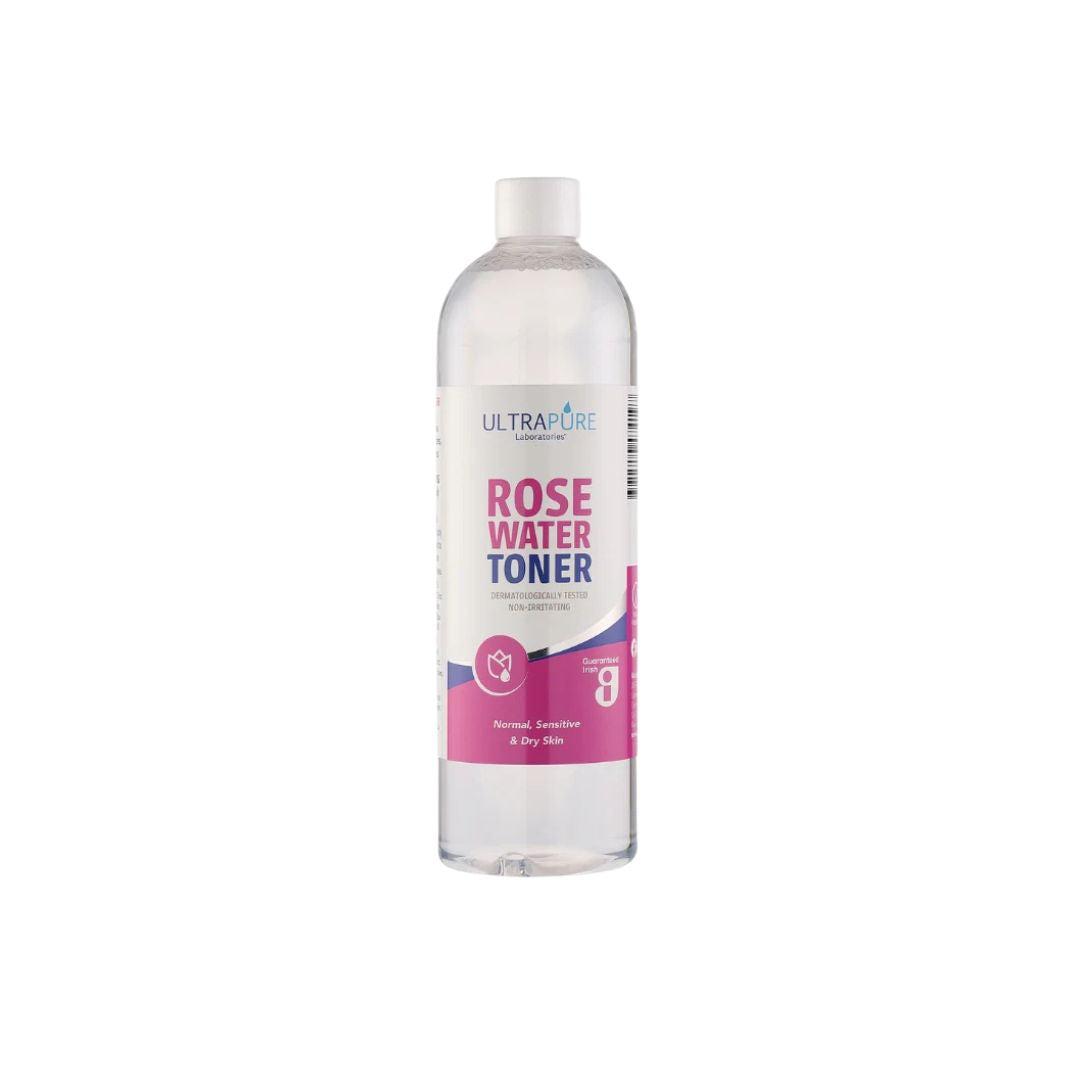 Ultrapure Rose Water Toner 125ml Hydrating Balancing for Normal, Combination, Mature Skin