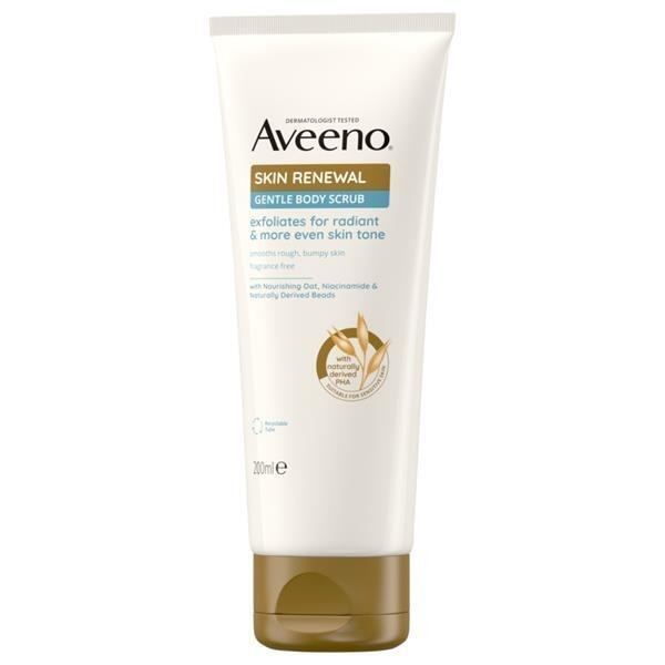 Aveeno Gentle Body Scrub for radiant & more even skin tone - 200ml
