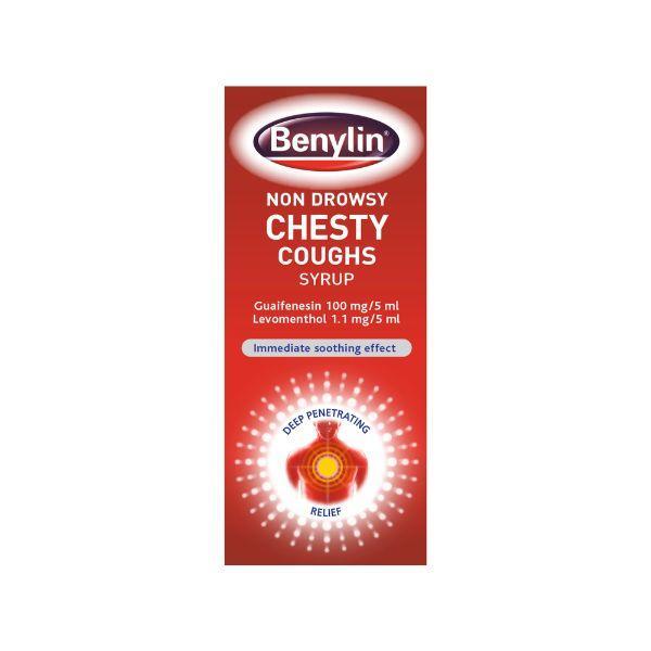 Benylin Chesty Coughs Syrup - Non Drowsy, Relief