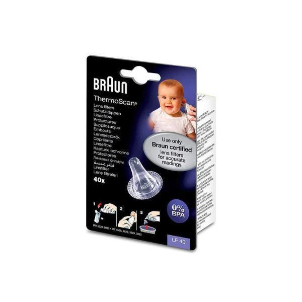 Braun ThermoScan Probe Covers 40 Pack - Hygienic & Accurate Readings
