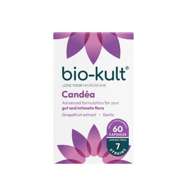 Bio-Kult Candea Probiotic Supplement - 60 Capsules with 7 Strains, Garlic & Grapefruit Extract