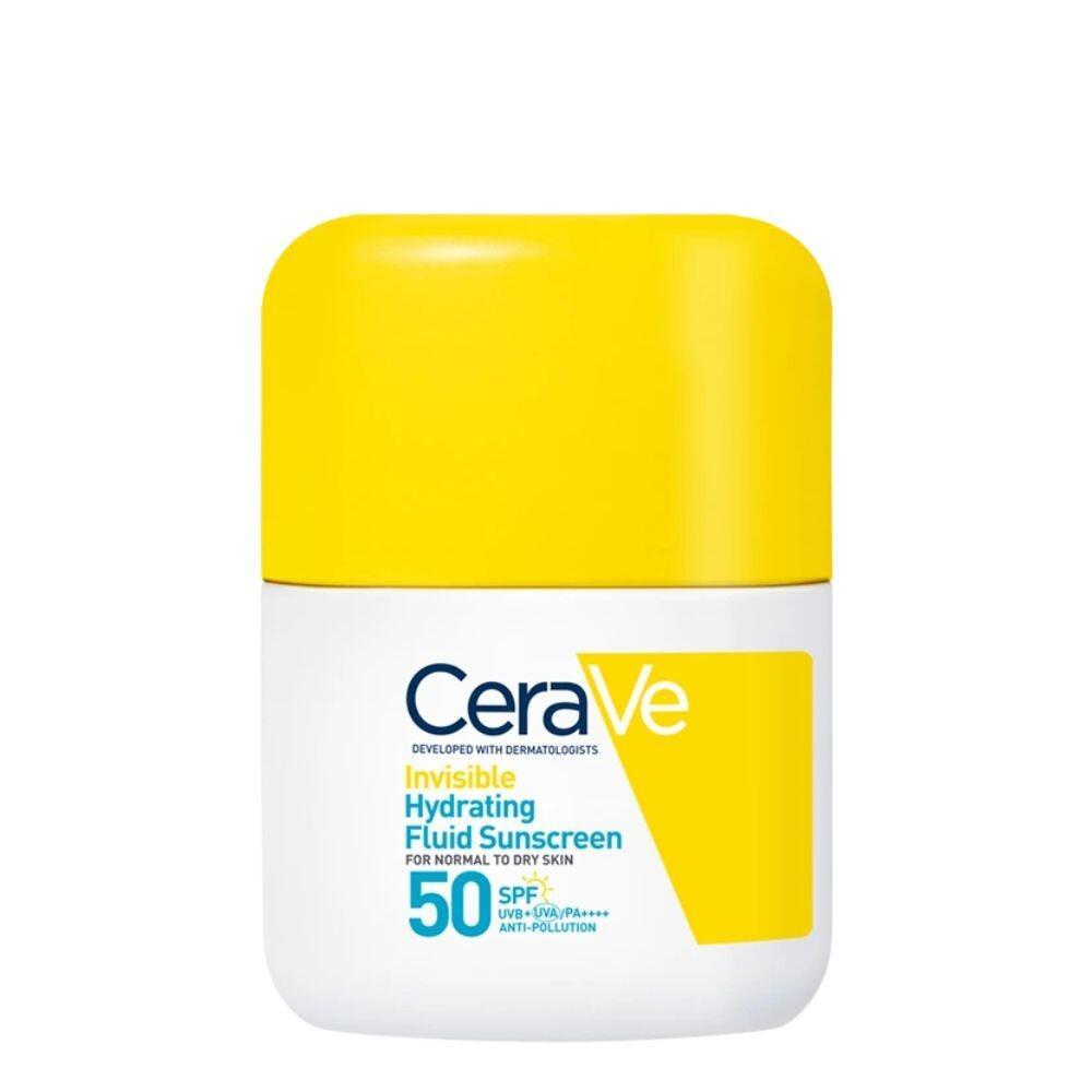 CeraVe Invisible Dry Touch Fluid Sunscreen SPF 50 Size 50ml UVB + UVA Anti-Pollution
