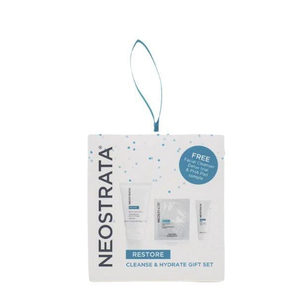 NeoStrata Restore Cleanse & Hydrate Gift Set with Facial Cleanser & PHA Pad