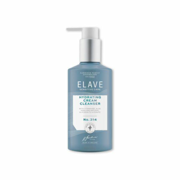 Elave Hydrating Cream Cleanser for Sensitive Skin with Vitamin B5, Aloe Vera & Glycerin 200ml