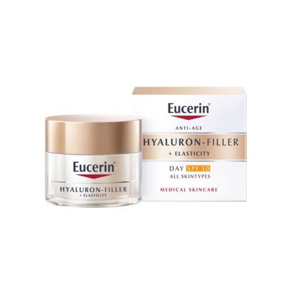 Eucerin Hyaluron-Filler + Elasticity Day SPF30 for All Skin Types - Anti-Ageing Facial Care