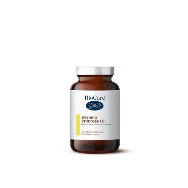BioCare Evening Primrose Oil 30 Capsules for Hormonal Balance & Skin Health