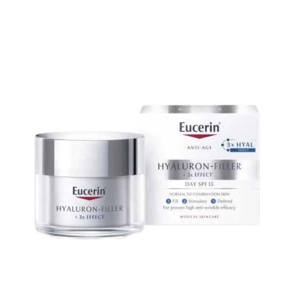 Eucerin Hyaluron-Filler Day Cream 50ml SPF15 + 3x EFFECT