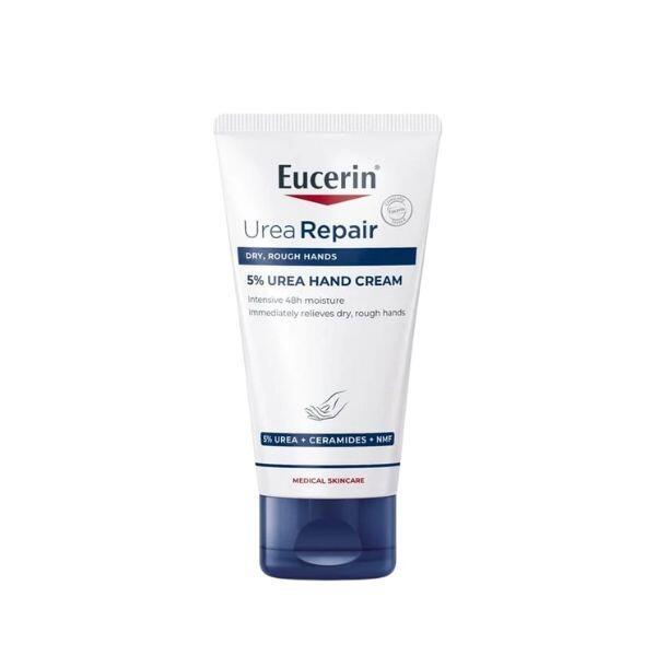 Eucerin Hand Cream 5% Urea 75ml - Dry, Rough Skin Relief