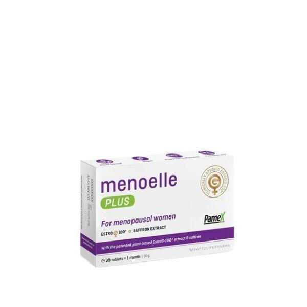 Menoelle Plus 30 Tablets for Menopausal Women with EstroG-100 & Saffron Extract