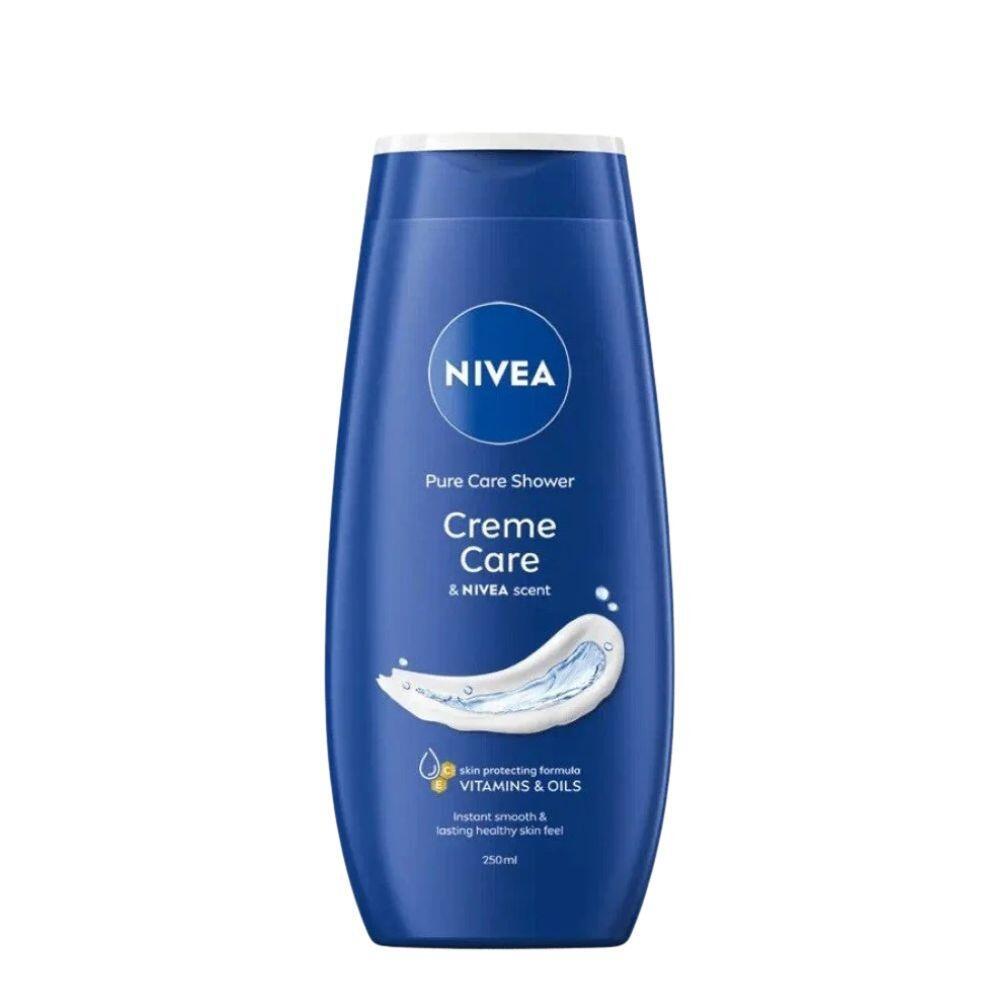 Nivea Creme Care Shower 250ml - Vitamins & Oils for Instant smooth & lasting healthy skin feel