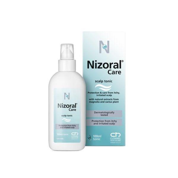 Nizoral Care Scalp Tonic 100ml - Soothes, moisturizes, protects from itchy and irritated scalp, cooling effect, Dermatologically tested