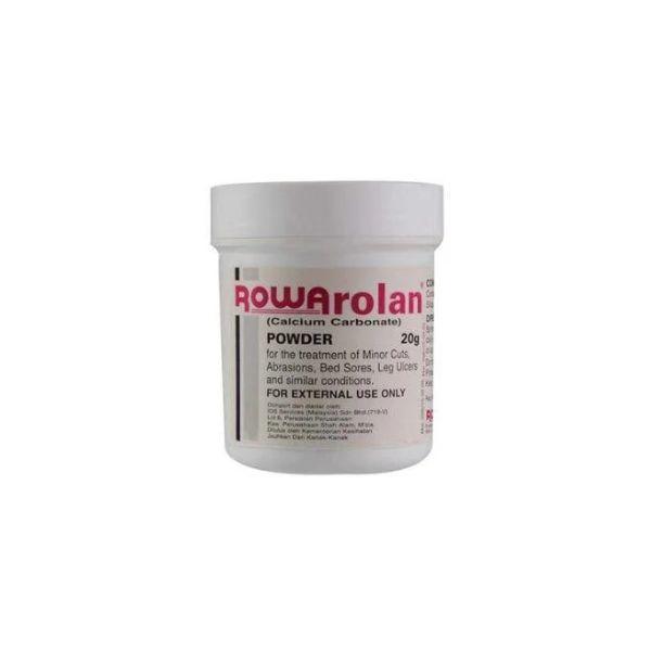 Rowarolan Powder for Cuts, Abrasions, Pressure Sores, Leg Ulcers - 20g