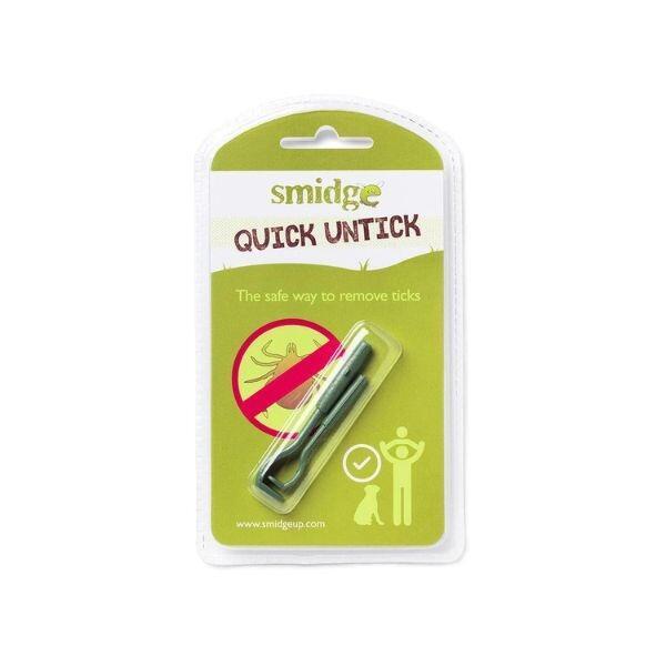Smidge Quick Untick Tool - Safe & Effective Tick Removal for Humans & Pets