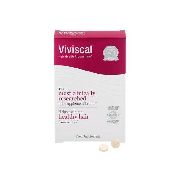 Viviscal Hair Supplement Vitamins for Healthy Hair, Includes Biotin & Zinc, 60 Tablets, Collagen Complex