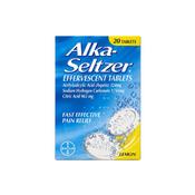 Alka-Seltzer Effervescent Lemon – 20 Tablets image
