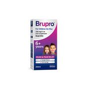 Brupro for Children Six Plus 200mg/5ml Oral Suspension 200ml image