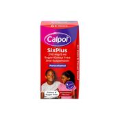 Calpol SixPlus 250mg/5ml Oral Suspension 60ml image