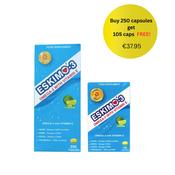 Eskimo Omega 3 with Vitamin E 205 capsules and get 105 capsules free! image