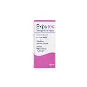 Exputex 250mg/5ml Oral Solution 100ml image