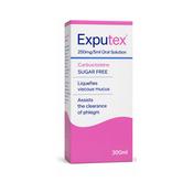 Exputex 250mg/5ml Oral Solution 300ml image