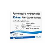 Fexofenadine Hydrochloride 120mg Film-Coated 30 Tablets