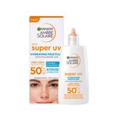 Garnier Ambre Solaire Super UV Factor 50 Hydrating Fluid image