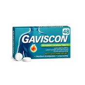 Gaviscon Peppermint Chewable 48 Tablets