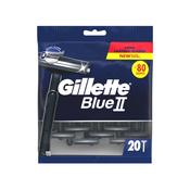 Gillette Blue II Disposable Razors 20 Pack image
