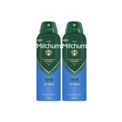 Mitchum Men Ice Fresh Antiperspirant Spray Twin Pack image