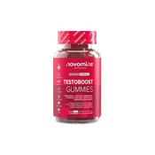 Novomins Testoboost Raspberry 60 Gummies image