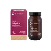 One Nutrition Pure L-Lysine 60 Capsules image