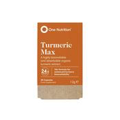 One Nutrition Turmeric Max 30 Capsules