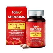 Fabu Shrooms Cholesterol &amp; Heart 90 Tablets image