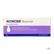 Acnecide 5% w/w Gel Benzoyl Peroxide 60g image