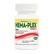 Natures Plus HEMA-PLEX SR Tablets image