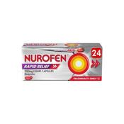 Nurofen Rapid Relief 200mg Liquid Capsules image