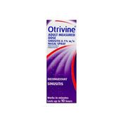 Otrivine Adult Measured Dose Sinusitis 0.1% w/v Nasal Spray image