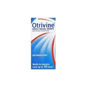 Otrivine Adult 0.1% Nasal Drops Solution image