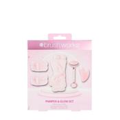 Brushworks Pamper &amp; Glow Set