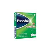 Panadol Actifast Pain Relief Tablets Paracetamol 500mg 20s image
